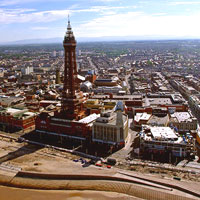Blackpool city centre